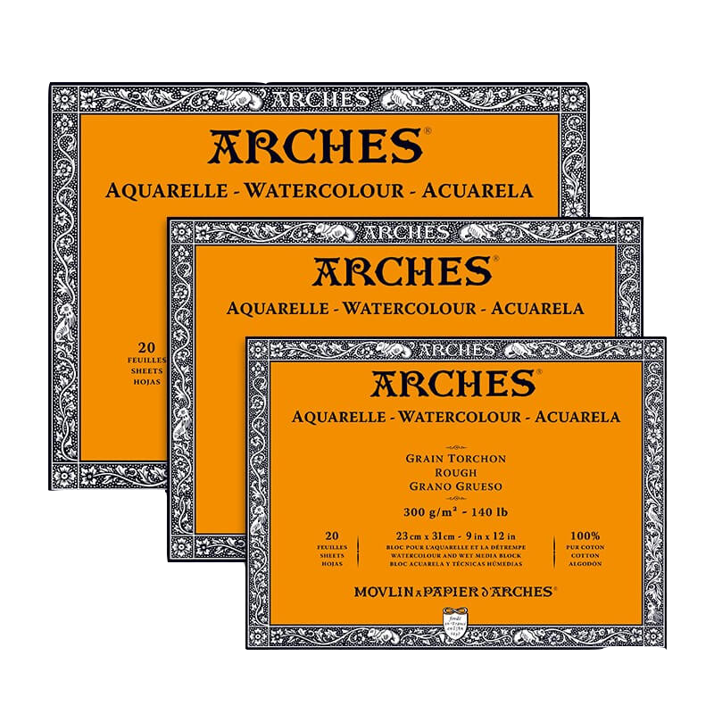 ARCHES ROUGH WATERCOLOUR PAD