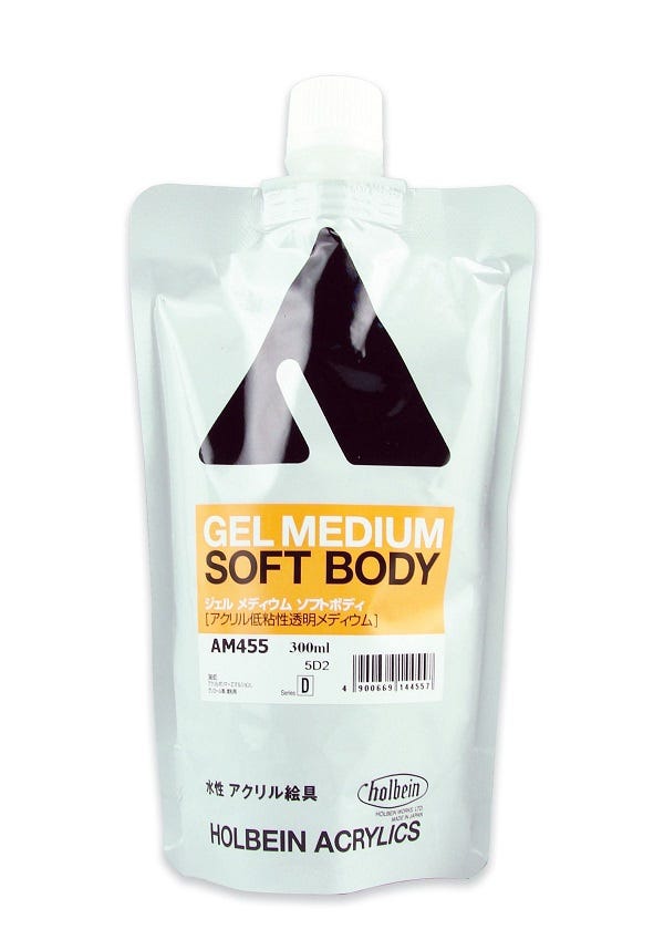 HOLBEIN - MÉDIUM ACRYLIQUE GEL SOUPLE 300ML