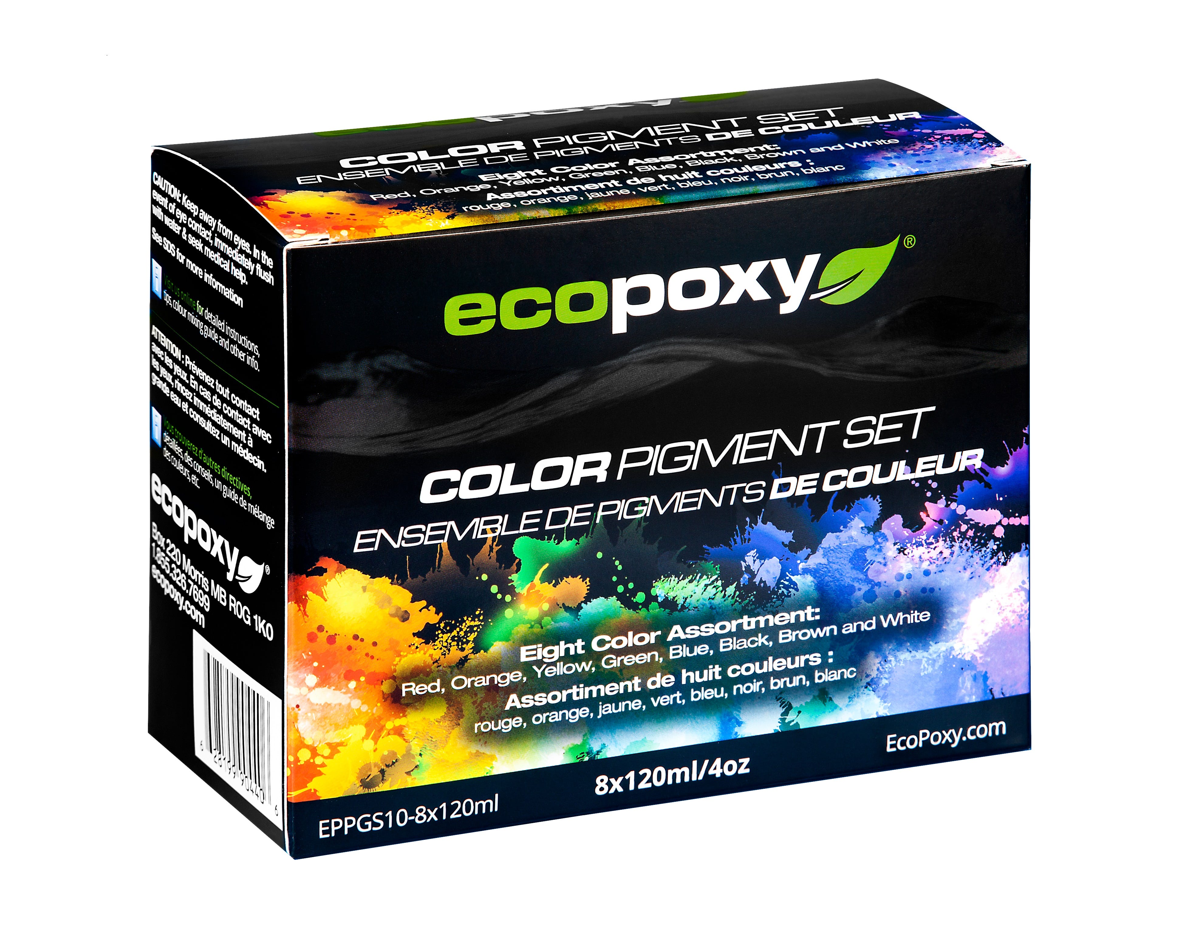 SET OF COLOR PIGMENT 8 X 120ML