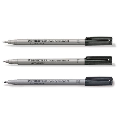 FEUTRES LUMOCOLOR STAEDTLER NON-PERMANENT