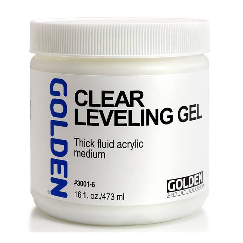 GOLDEN CLEAR LEVELING GEL MEDIUM