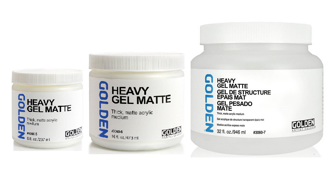 GOLDEN HEAVY GEL MATTE MEDIUM