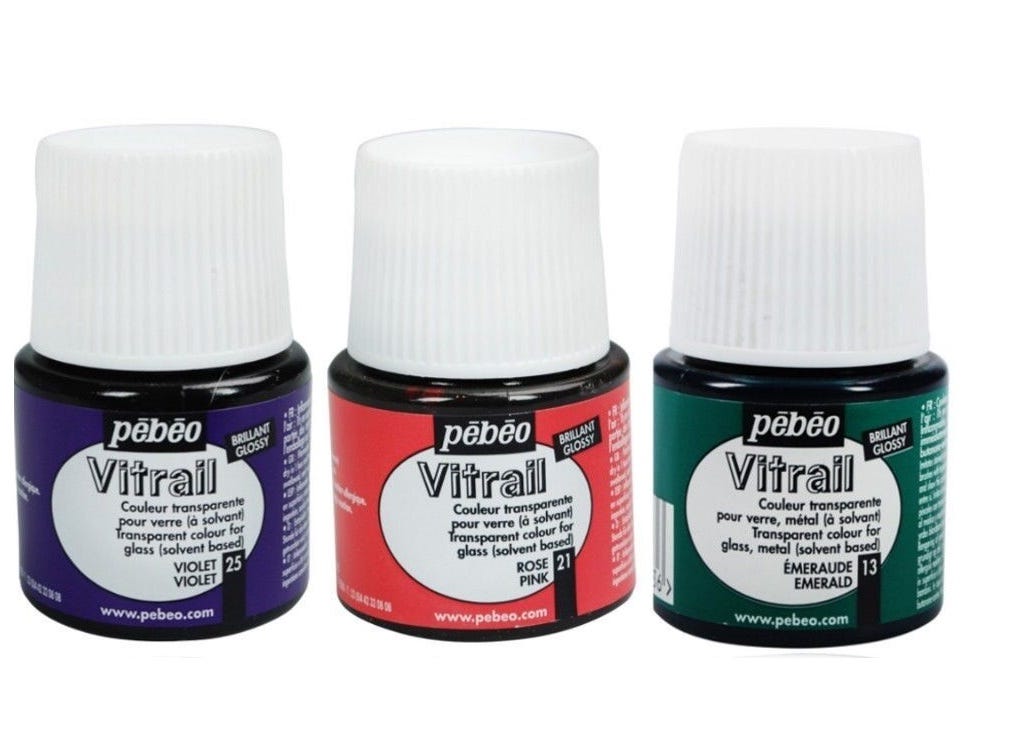 PEINTURE DÉCORATIVE PÉBÉO VITRAIL