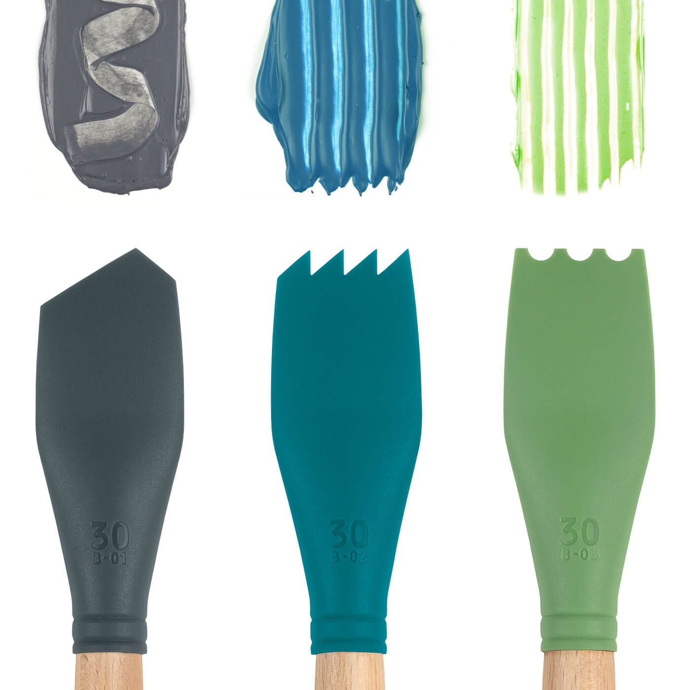 SPATULES CATALYST TEXTURÉES 15MM