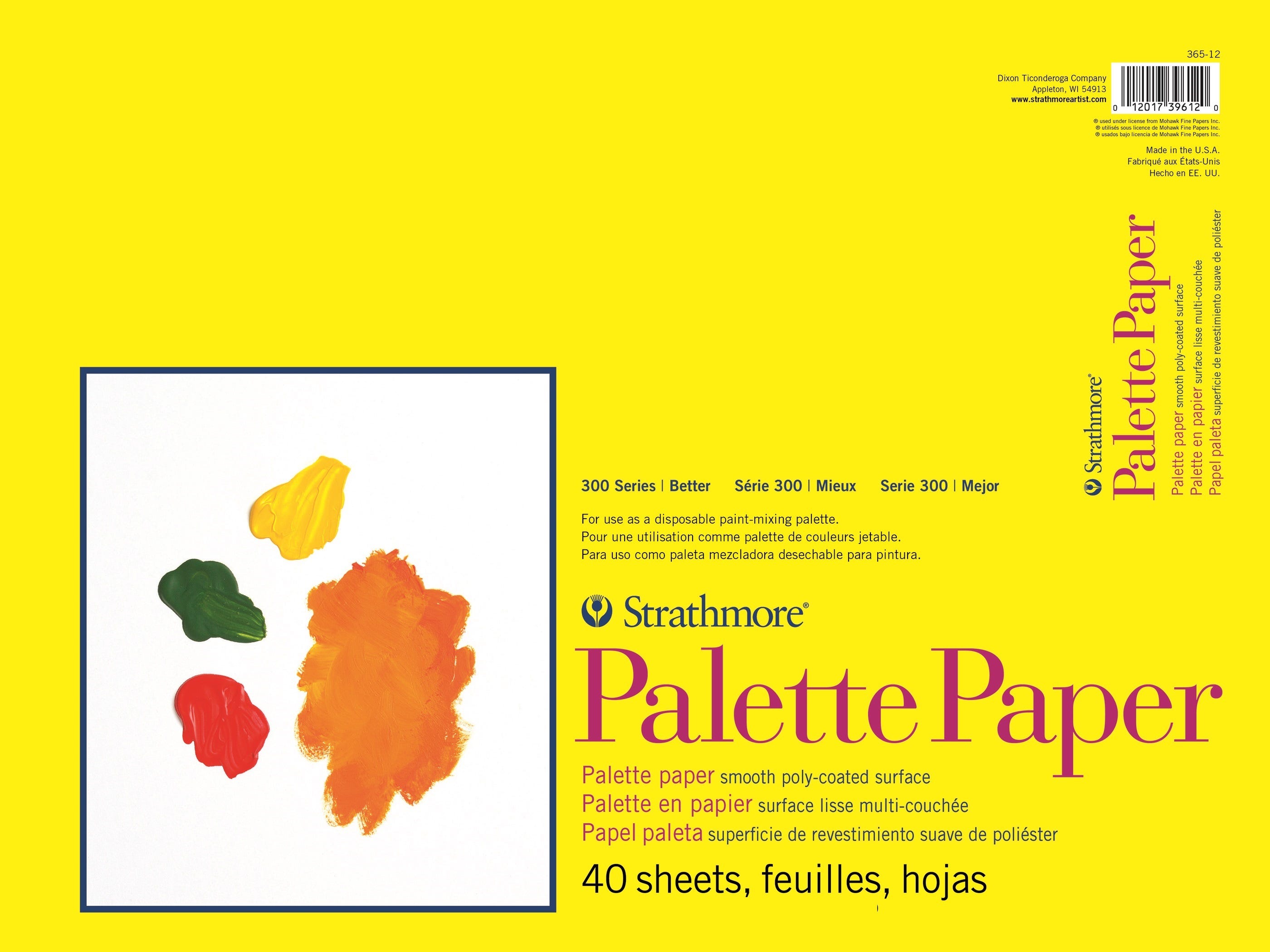 STRATHMORE PALETTE PAPER PAD