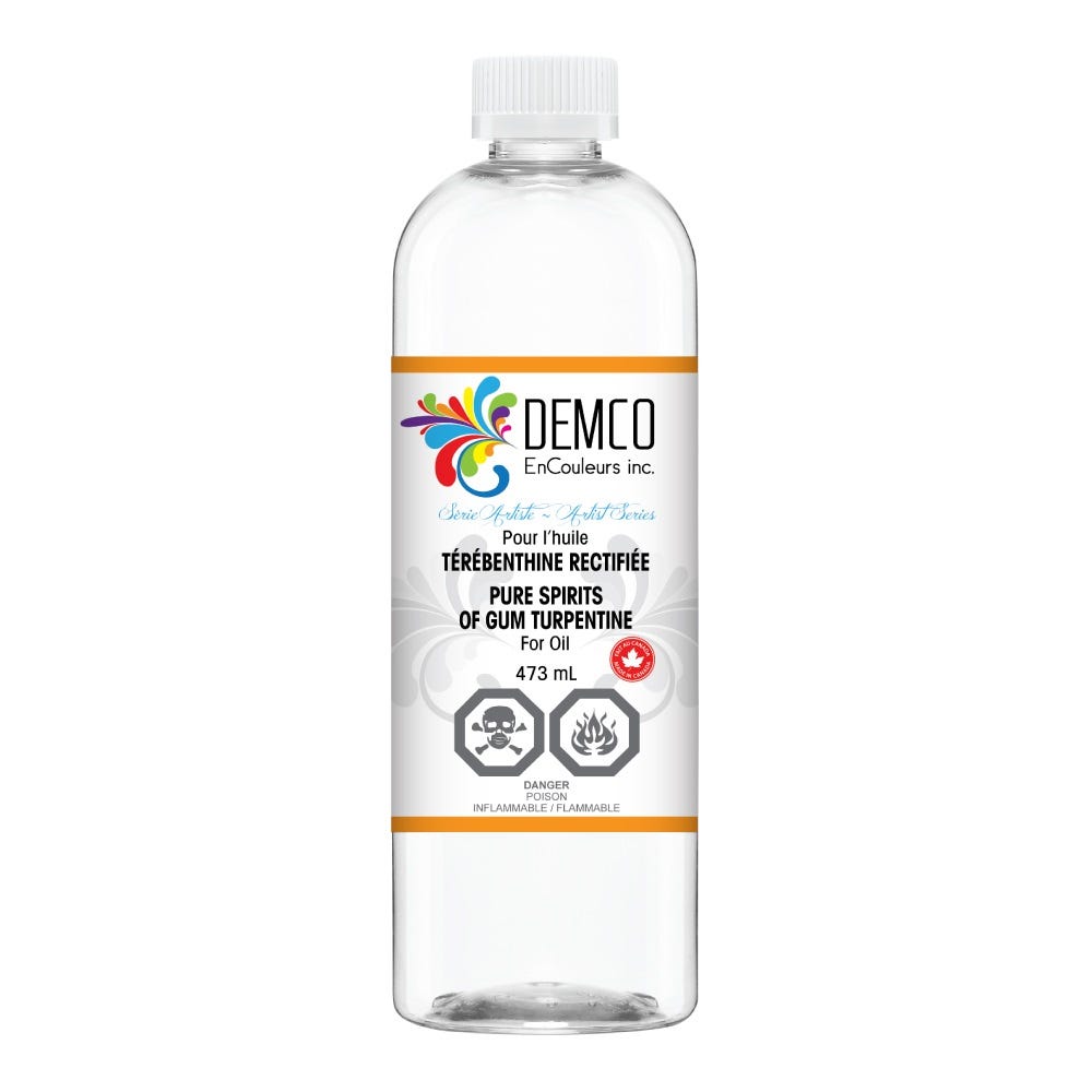 DEMCO ENCOULEURS - TÉRÉBENTHINE RECTIFIÉE POUR HUILE