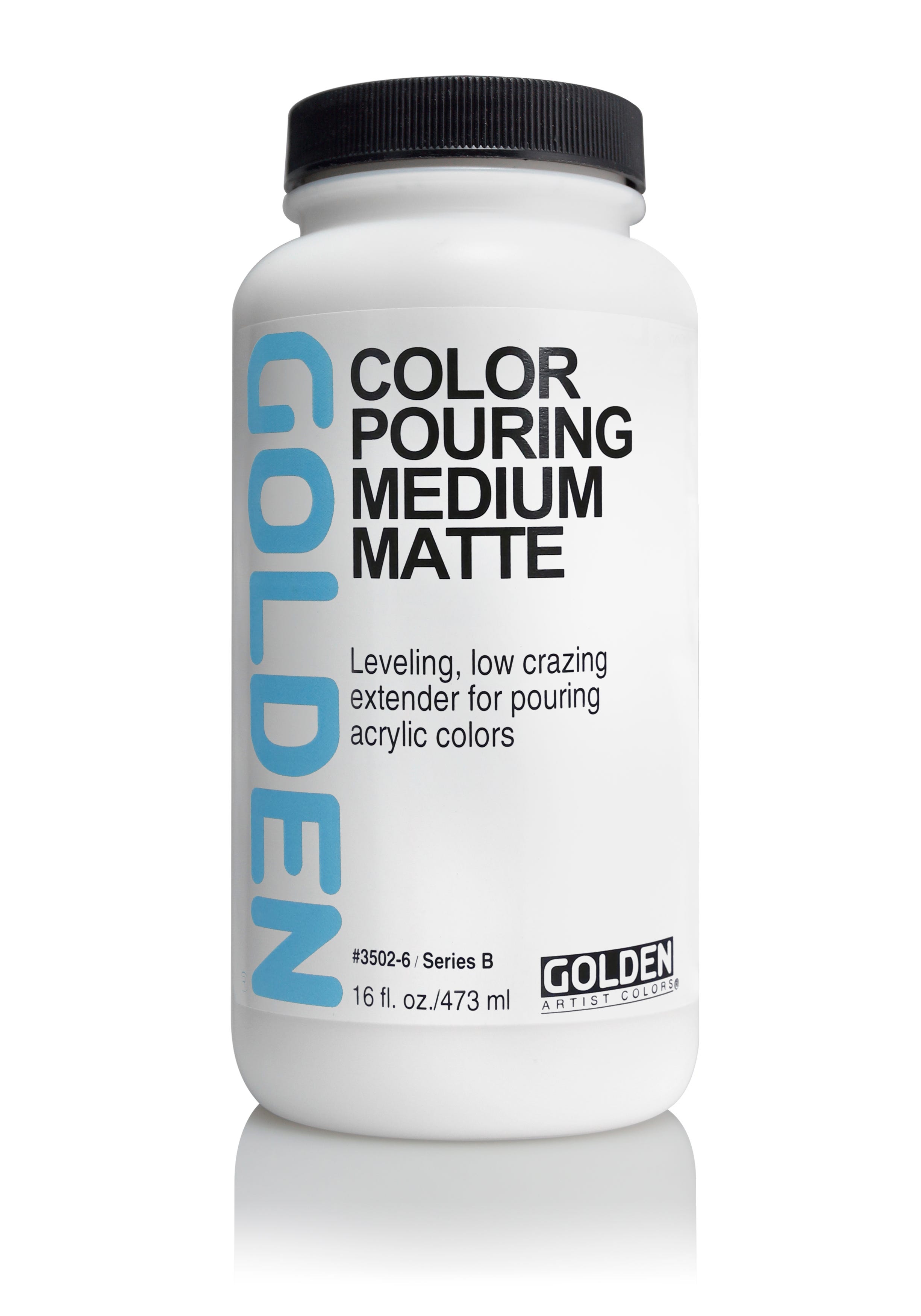 GOLDEN MATTE COLOR POURING MEDIUM