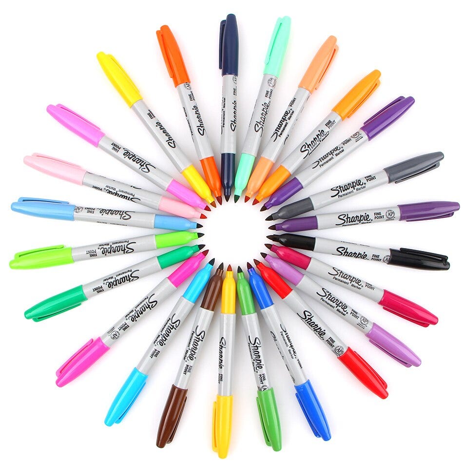 SHARPIE PERMANENT MARKERS