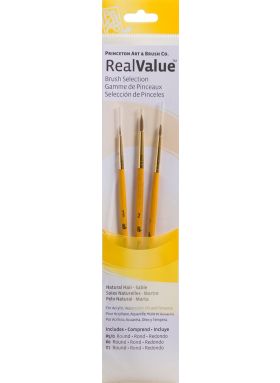 ENSEMBLE DE PINCEAU PRINCETON REAL VALUE 9105