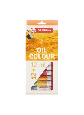 SET 12X12ML OIL COLOR TALENS ART CREATION