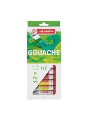 ENSEMBLE 12X12ML GOUACHE TALENS ART CREATION