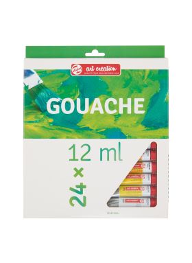 ENSEMBLE 24X12ML GOUACHE TALENS ART CREATION