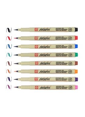 SAKURA PIGMA BRUSH MARKERS