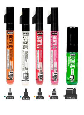 PÉBÉO ACRYLIC MARKERS