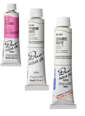 PEINTURE HUILE À L'EAU HOLBEIN DUO